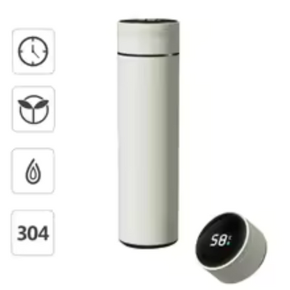 2025 Smart Stainless Steel Vacuum Thermos Cup