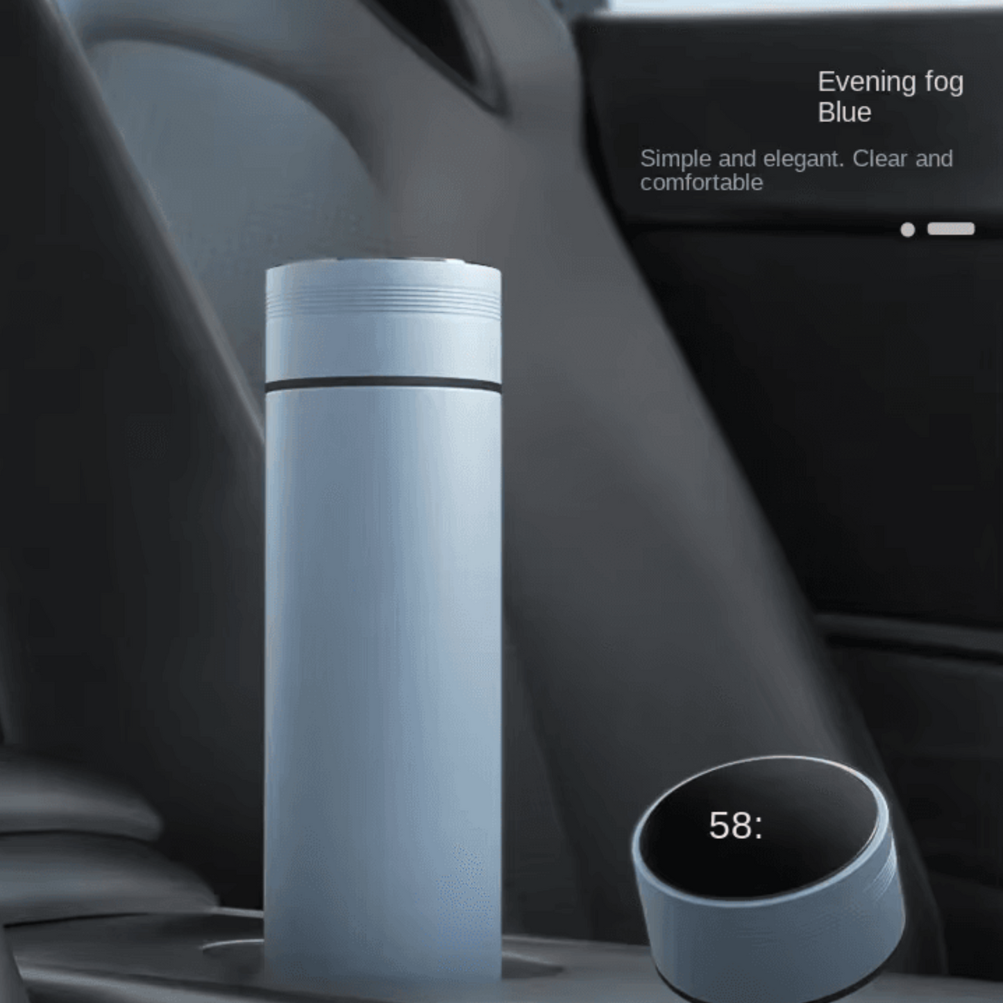 2025 Smart Stainless Steel Vacuum Thermos Cup